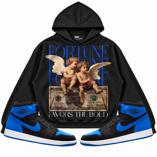 Rebranded Studios apparel — front styled with matching sneakers