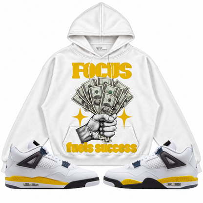 Rebranded Studios apparel — front styled with matching sneakers
