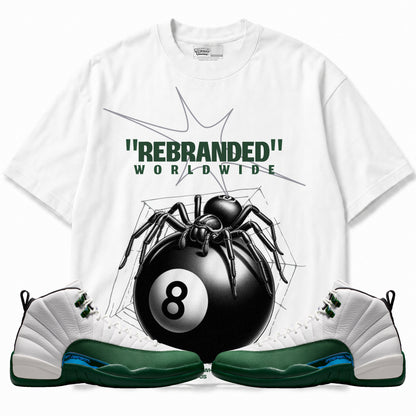 Rebranded Studios apparel — front styled with matching sneakers