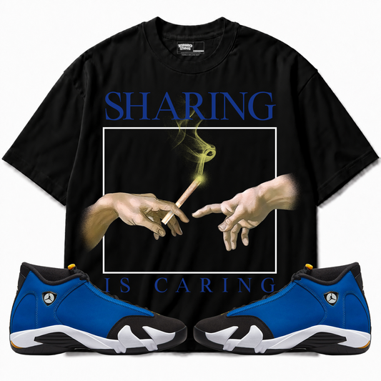 Rebranded Studios apparel — front styled with matching sneakers