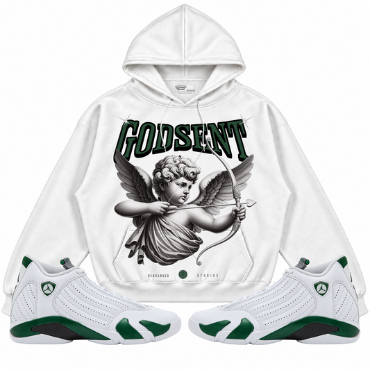 Rebranded Studios apparel — front styled with matching sneakers