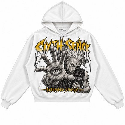 Rebranded Studios apparel — front without sneakers