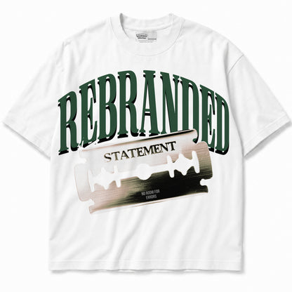Rebranded Studios apparel — front without sneakers