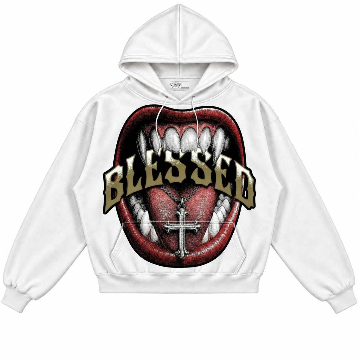 Rebranded Studios apparel — front without sneakers