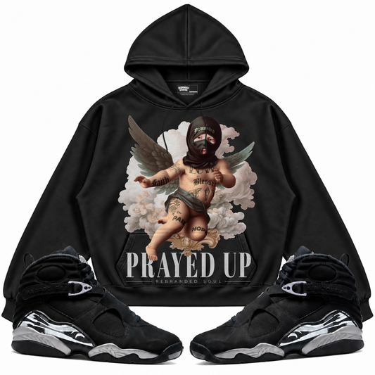Rebranded Studios apparel — front styled with matching sneakers