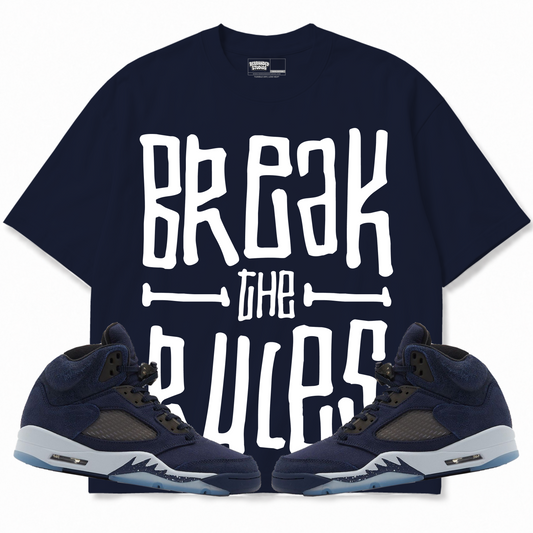 Rebranded Studios apparel — front styled with matching sneakers