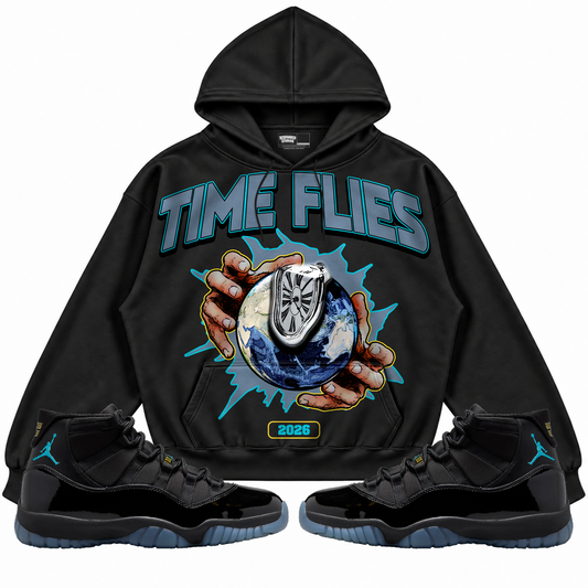 Rebranded Studios apparel — front styled with matching sneakers