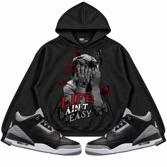 Rebranded Studios apparel — front styled with matching sneakers