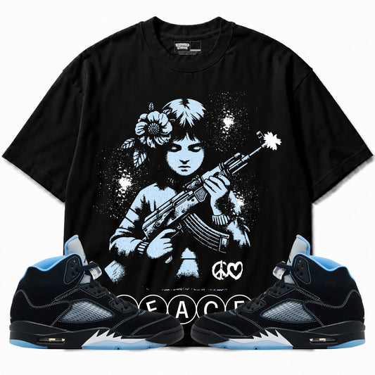 Rebranded Studios apparel — front styled with matching sneakers