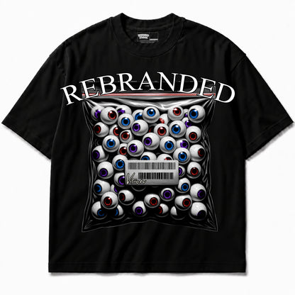 Rebranded Studios apparel — front without sneakers