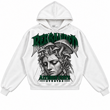 Rebranded Studios apparel — front without sneakers