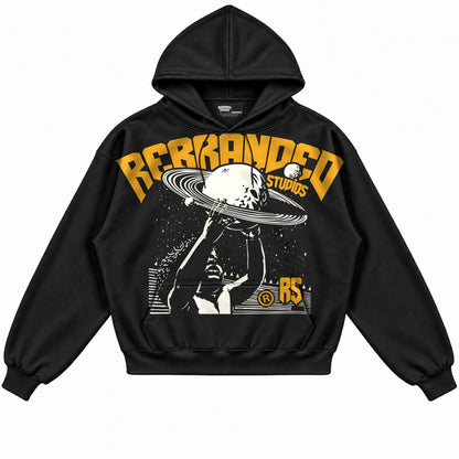 Rebranded Studios apparel — front without sneakers