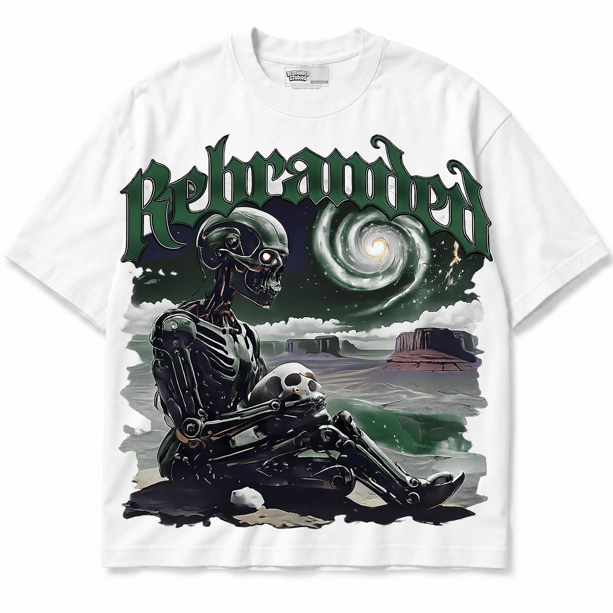 Rebranded Studios Rebranded Future Air Jordan 12 Bucks T-shirt — front