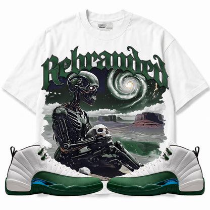 Rebranded Studios Rebranded Future Air Jordan 12 Bucks T-shirt — main