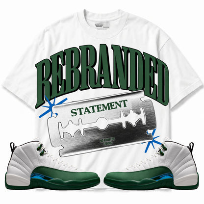 Rebranded Studios Statement 2.0 Air Jordan 12 Bucks T-shirt — main
