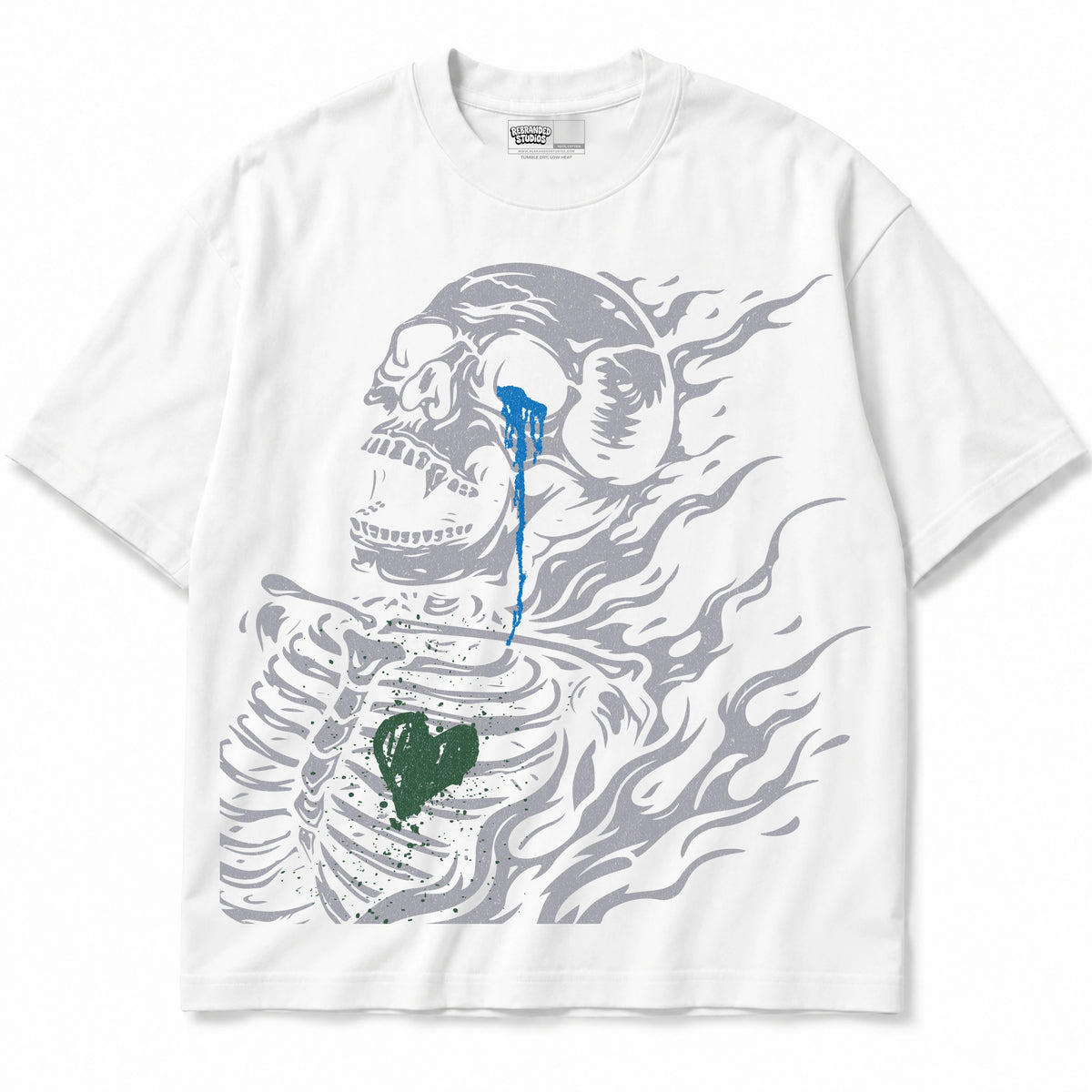 Rebranded Studios Club Air Jordan 12 Bucks T-shirt — front