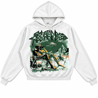 Rebranded Studios The Future Is Yours Air Jordan 12 Bucks Hoodie — front