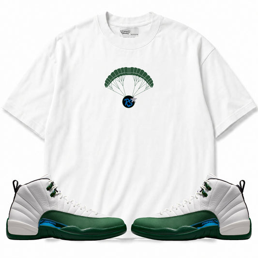 Rebranded Studios High Life Air Jordan 12 Bucks T-shirt — main