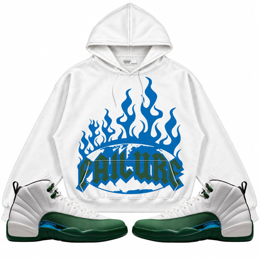 Rebranded Studios Failure Air Jordan 12 Bucks Hoodie — main