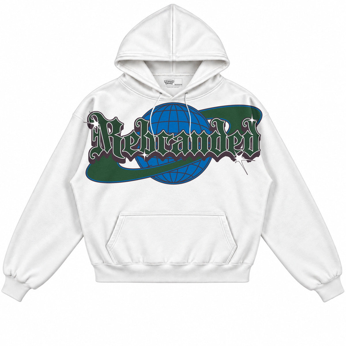 Rebranded Studios Y2K Air Jordan 12 Bucks Hoodie — front