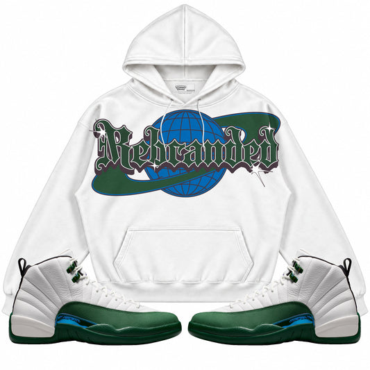 Rebranded Studios Y2K Air Jordan 12 Bucks Hoodie — main