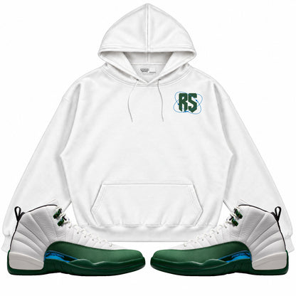Rebranded Studios Everything Happens For A Reason Air Jordan 12 Bucks Hoodie — main