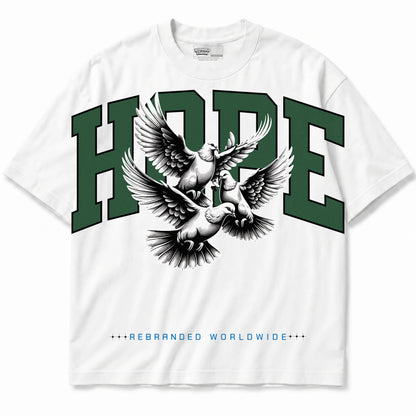 Rebranded Studios Hope Air Jordan 12 Bucks T-shirt — front