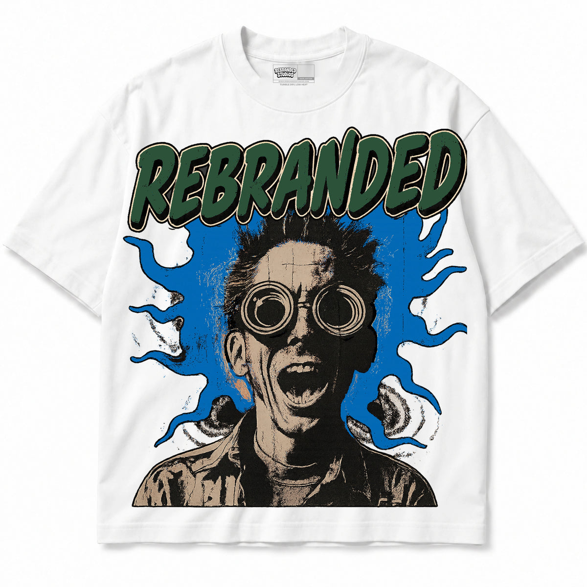 Rebranded Studios It's Alive Air Jordan 12 Bucks T-shirt — front