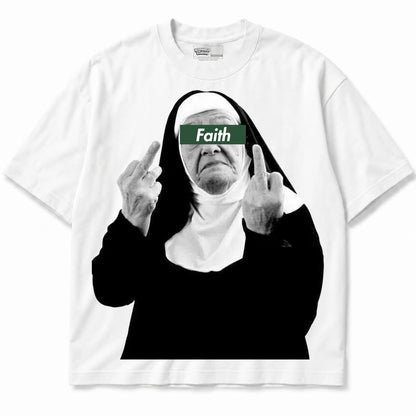 Rebranded Studios F**k Em Air Jordan 12 Bucks T-shirt — front