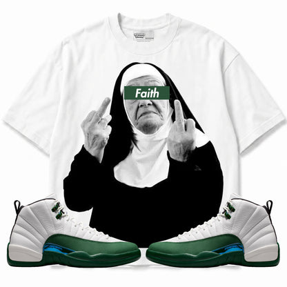 Rebranded Studios F**k Em Air Jordan 12 Bucks T-shirt — main
