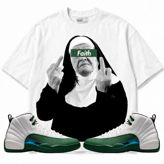 Rebranded Studios F**k Em Air Jordan 12 Bucks T-shirt — main