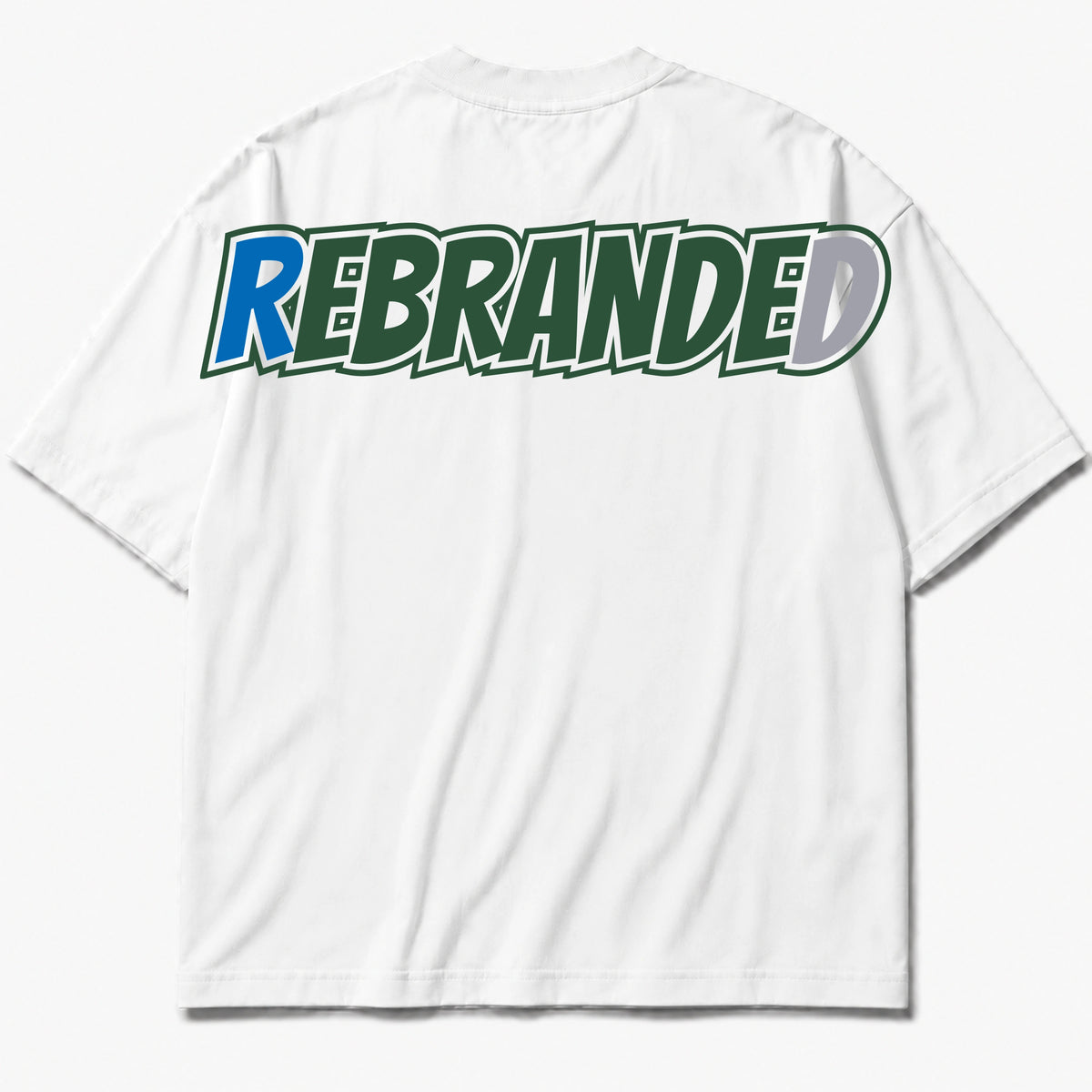 Rebranded Studios Loud Hands Air Jordan 12 Bucks T-shirt — back