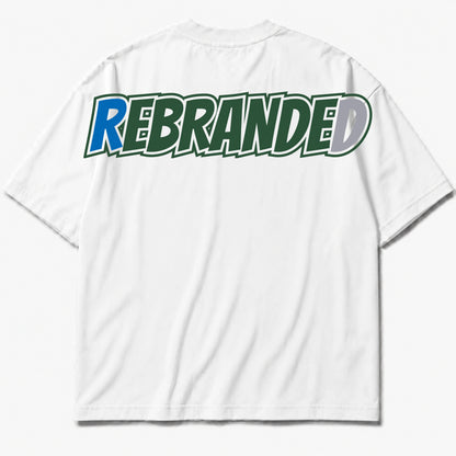 Rebranded Studios Loud Hands Air Jordan 12 Bucks T-shirt — back