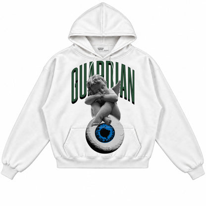Rebranded Studios Guardian Air Jordan 12 Bucks Hoodie — front