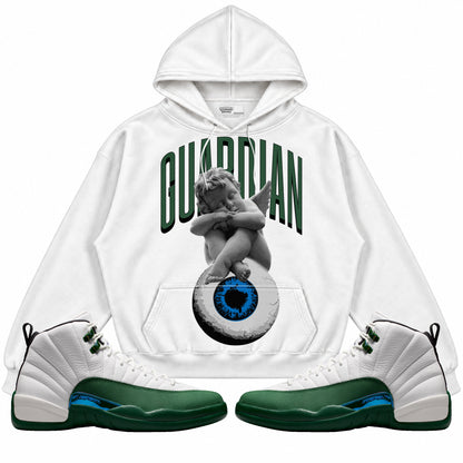 Rebranded Studios Guardian Air Jordan 12 Bucks Hoodie — main