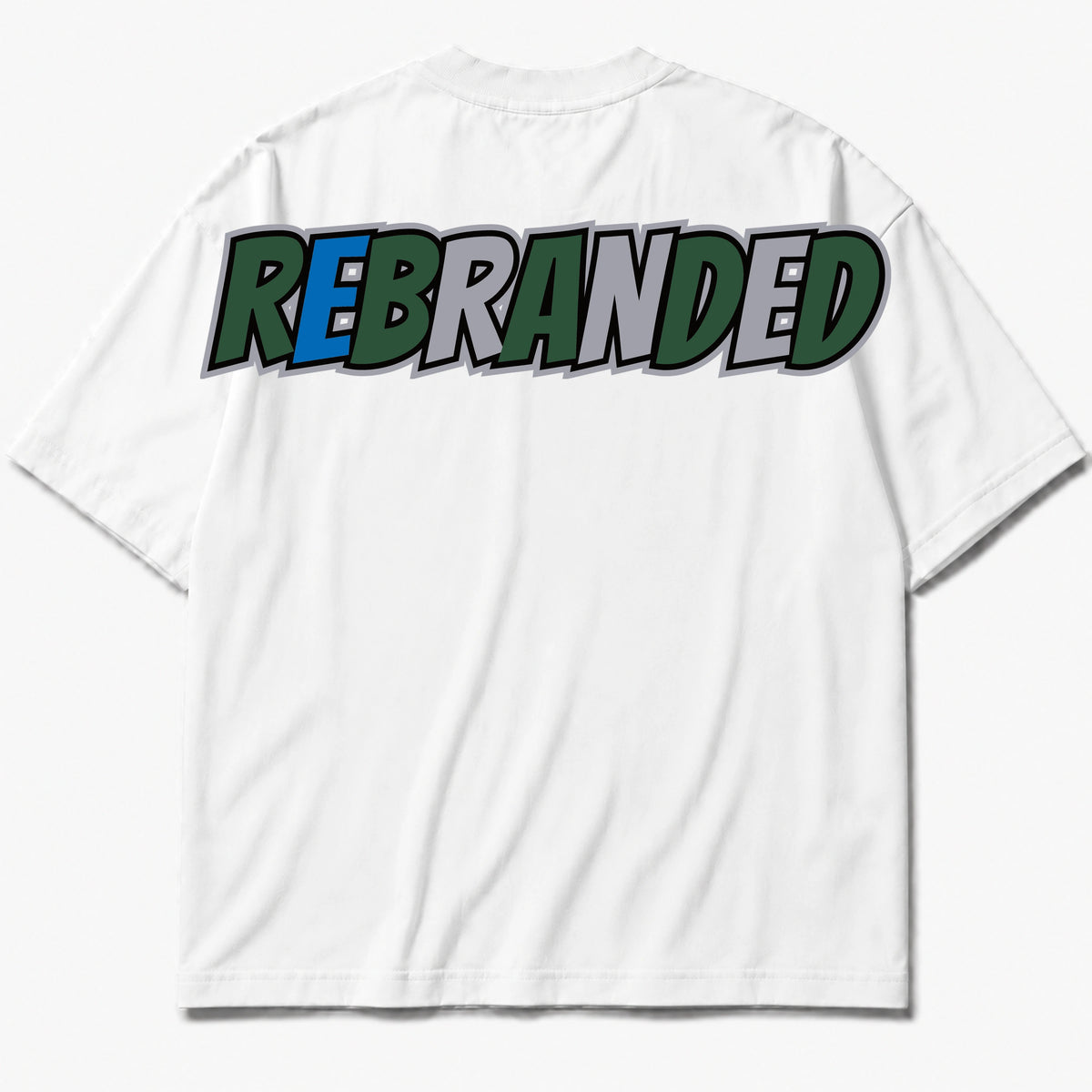 Rebranded Studios Rebranded Bear 2.0 Air Jordan 12 Bucks T-shirt — back