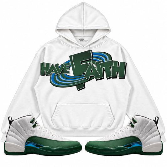 Rebranded Studios SpaceJam Hf Air Jordan 12 Bucks Hoodie — main