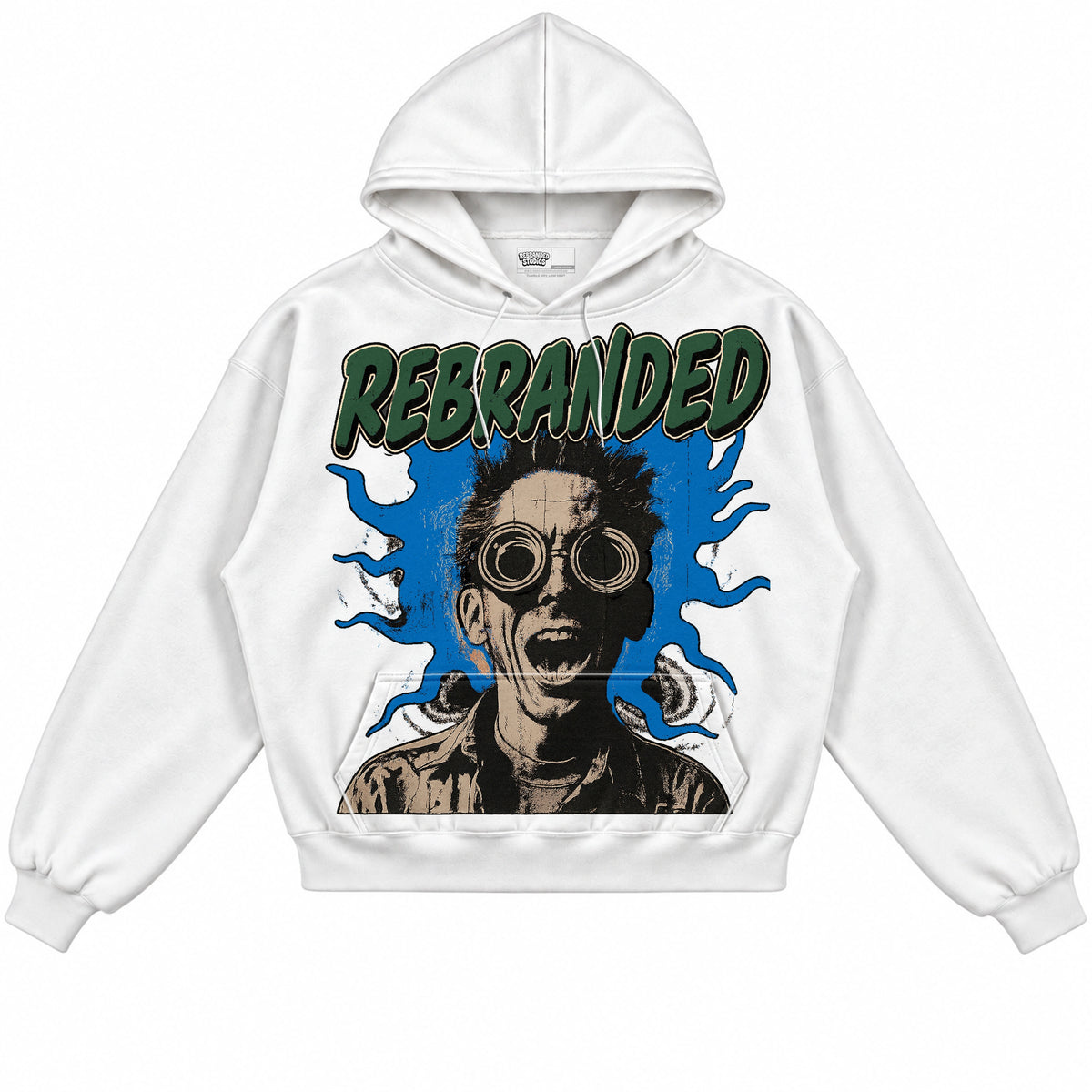 Rebranded Studios It's Alive Air Jordan 12 Bucks Hoodie — front