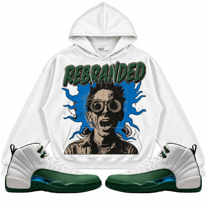 Rebranded Studios It's Alive Air Jordan 12 Bucks Hoodie — main