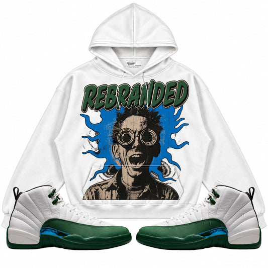 Rebranded Studios It's Alive Air Jordan 12 Bucks Hoodie — main