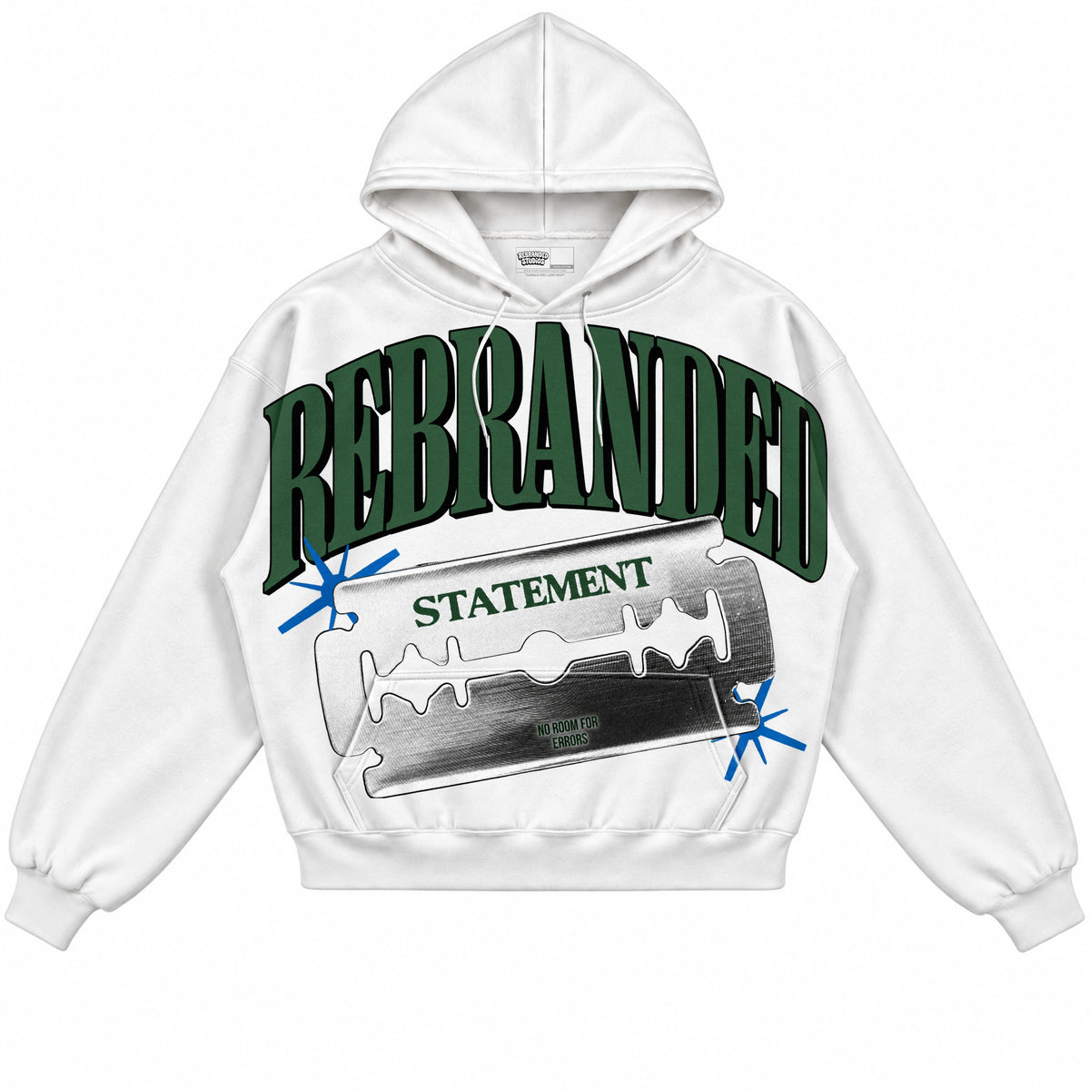 Rebranded Studios Statement 2.0 Air Jordan 12 Bucks Hoodie — front