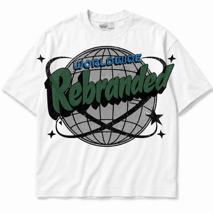 Rebranded Studios Worldwide Air Jordan 12 Bucks T-shirt — front