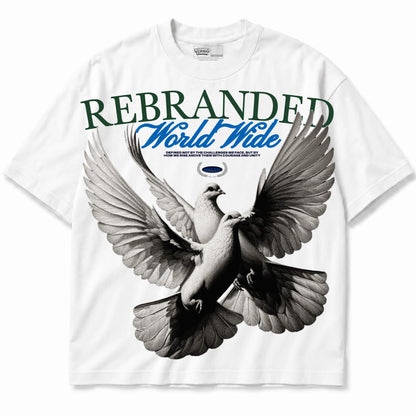 Rebranded Studios WW Birds Air Jordan 12 Bucks T-shirt — front