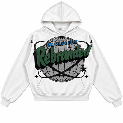 Rebranded Studios Worldwide Air Jordan 12 Bucks Hoodie — front
