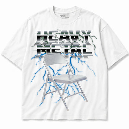 Rebranded Studios Heavy Metal Air Jordan 12 Bucks T-shirt — front