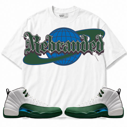 Rebranded Studios Y2K Air Jordan 12 Bucks T-shirt — main