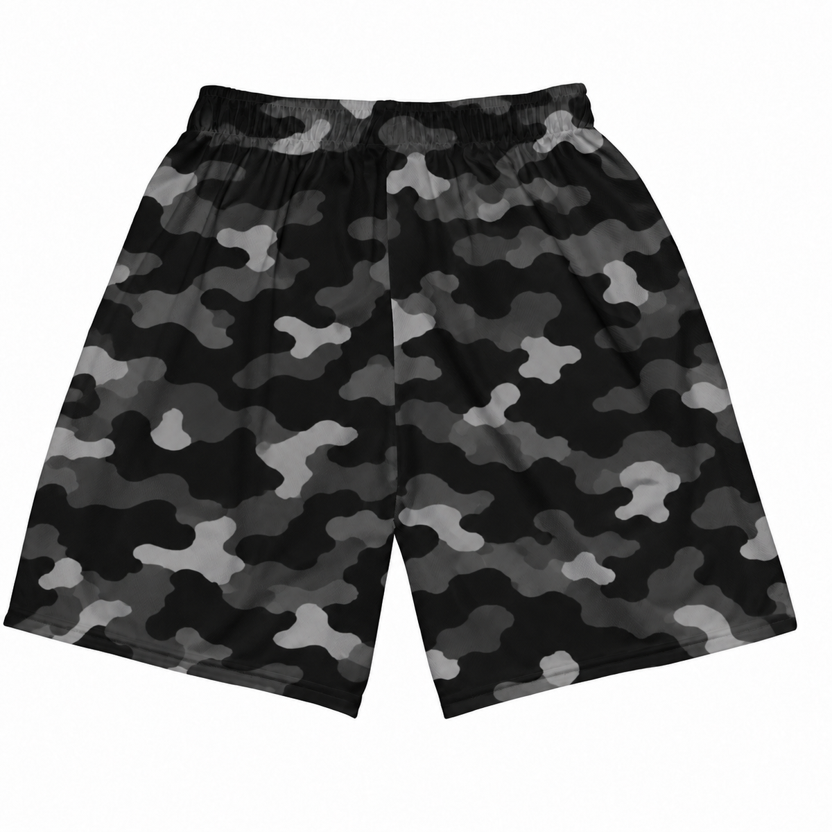 Rebranded Studios Contour Camo Air Jordan 8 Chrome Mesh Shorts - back