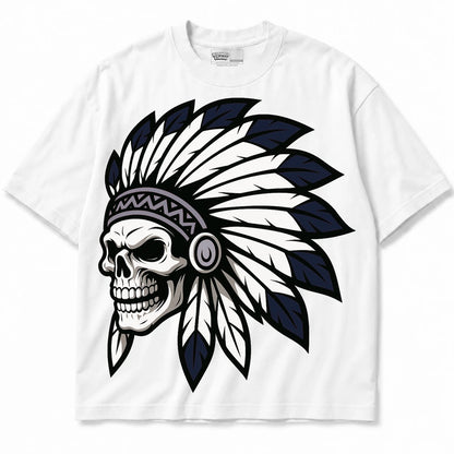 Rebranded Studios Chief 2.0 Air Jordan 3 White Navy White shirt — front