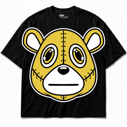 Rebranded Studios Rebranded Bear Air Jordan 4 Thunder Black shirt — front