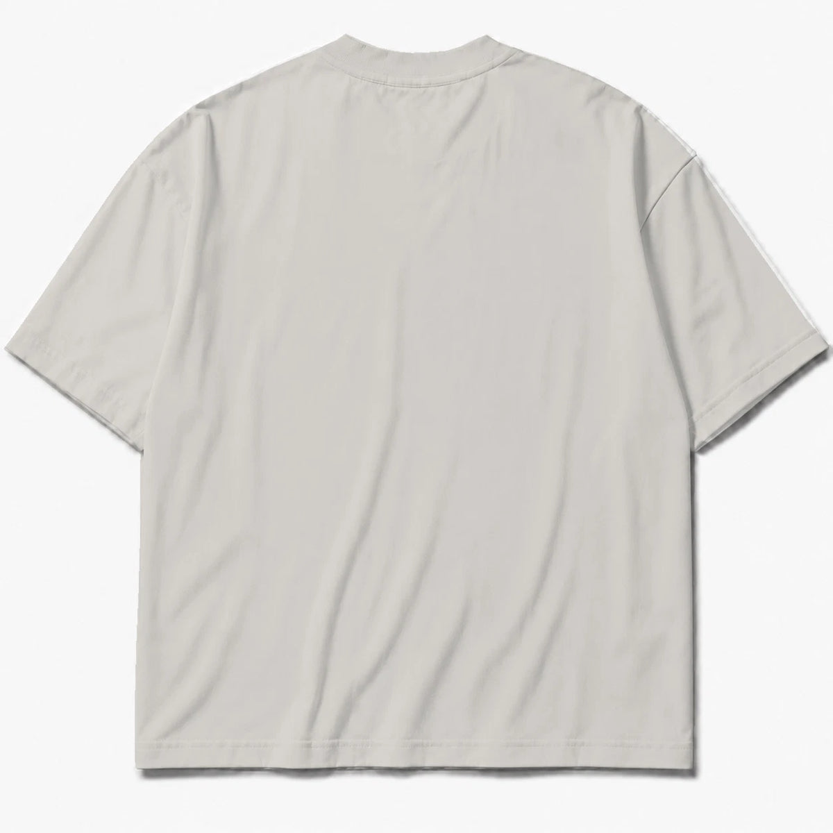 Rebranded Studios T-shirt — back view without sneakers